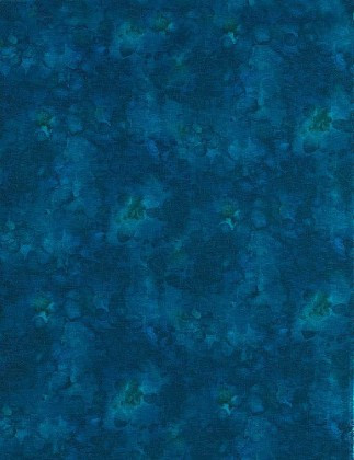 Timeless Treasures - Solid-ish Watercolor Texture, Azure