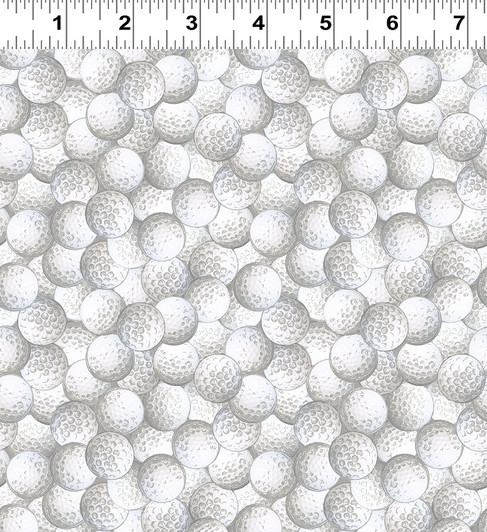 Clothworks - Tee Time! - Packed Golf Balls, White