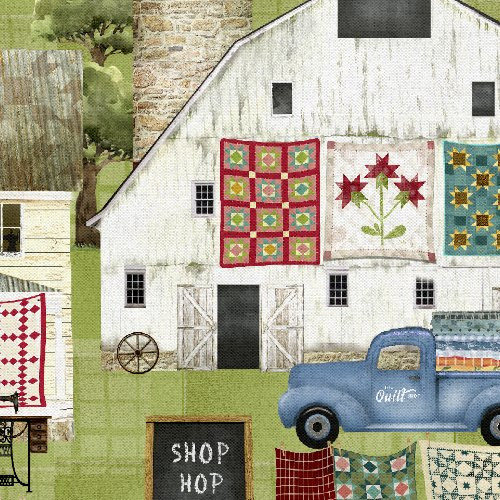 3 Wishes - Shop Hopping  - Around Town, Green