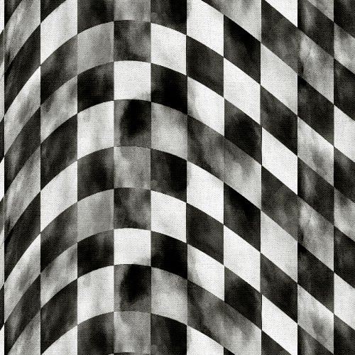 3 Wishes - Road Runners - Checkered Flag, Gray