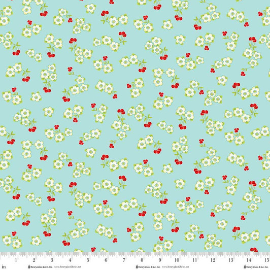 Henry Glass - Jubilee - Small Cherry Toss, Blue