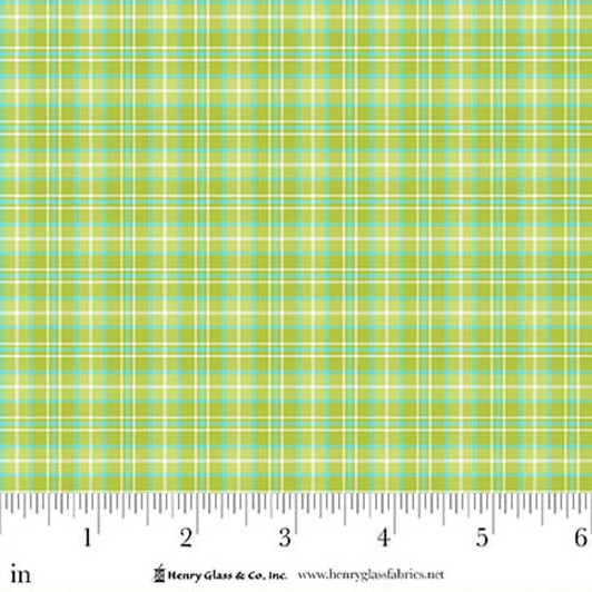Henry Glass - Jubilee - Plaid, Green