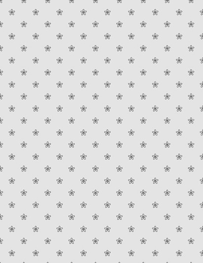 Wilmington Prints - Cottage Reverie - Ditsy Floral, Light Gray