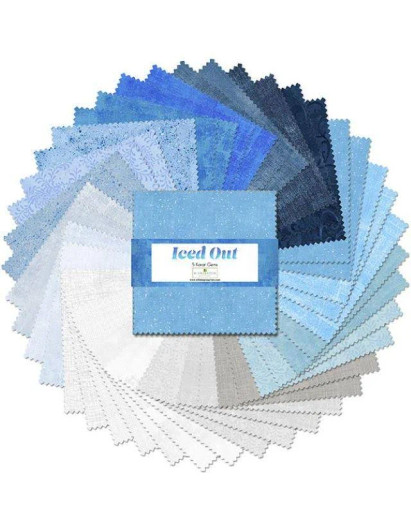 Wilmington Prints - 5 Karat Gems - Iced Out