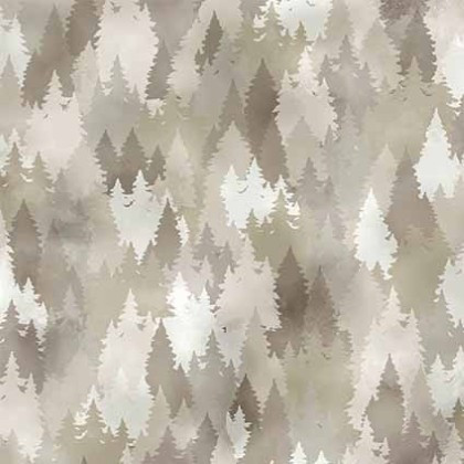 Michael Miller - The Great Outdoors - Forest View, Khaki