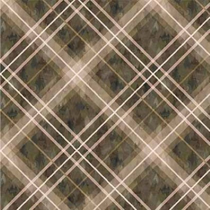Michael Miller - The Great Outdoors - Forest Plaid, Forest