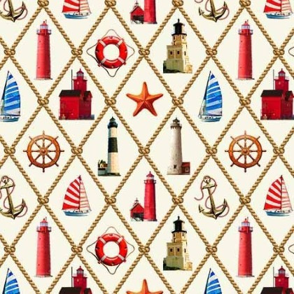 Michael Miller - Starlit Towers - Celestial Coastlines, Cream