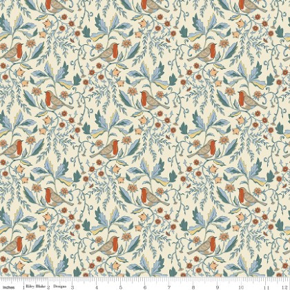 Riley Blake - Ambleside - Main Print, Cream