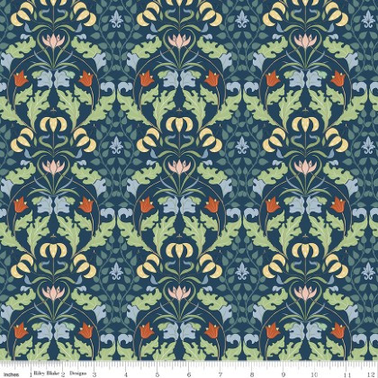 Riley Blake - Ambleside - Tapestry, Navy