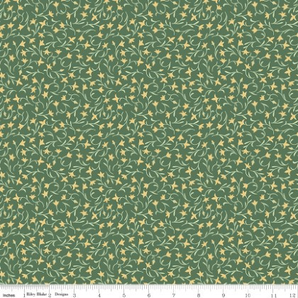 Riley Blake - Ambleside - Flower Toss, Green