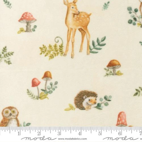 Moda - Quilting Cuddle - Effies Woods - Landscape & Nature Animals, Cloud