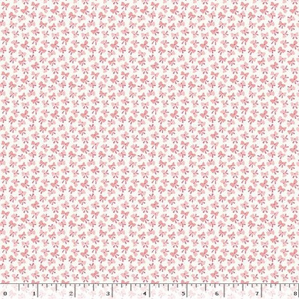 Marcus Fabrics - Aunt Grace Rock My Baby - Bows, Pink
