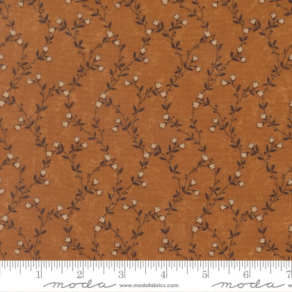 Moda - Quail Run - Creeping Vine Florals, Amber