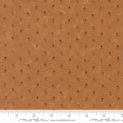 Moda - Quail Run - Triangle Dot Blenders, Amber