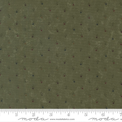 Moda - Quail Run - Triangle Dot Blenders, Grass