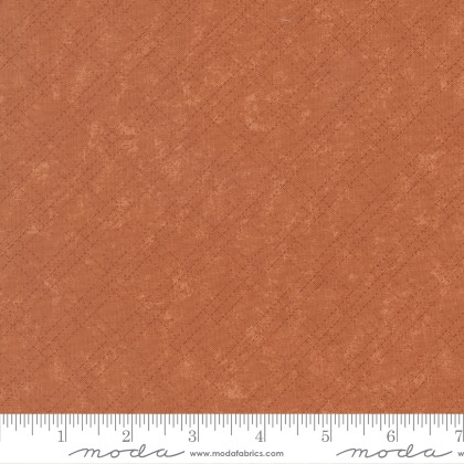 Moda - Quail Run - Stitched Plaid Checks, Pumpkin