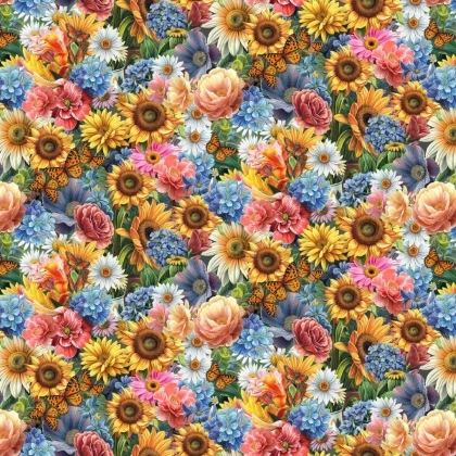 Blank Quilting - Florinda - Small Floral, Multi