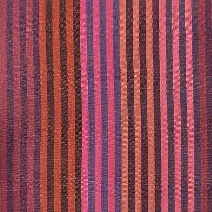 Diamond Textiles - Cabana Stripes, Wine