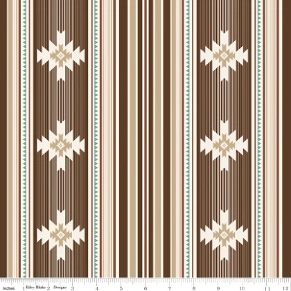 Riley Blake - Cowgirl - Blanket, Brown
