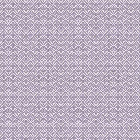Quilting Treasures - Le Fleur - Geo, Lilac