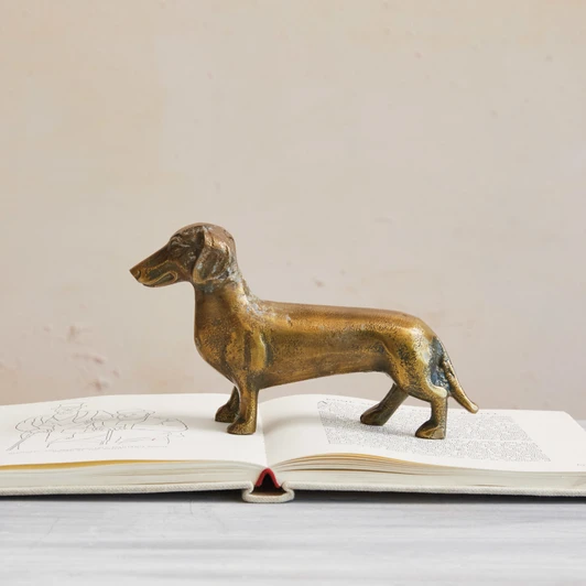 Winston, The Aluminum Dachshund