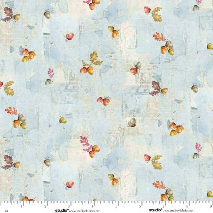 Studio E - Free Falling - Colorful Acorns, Ice