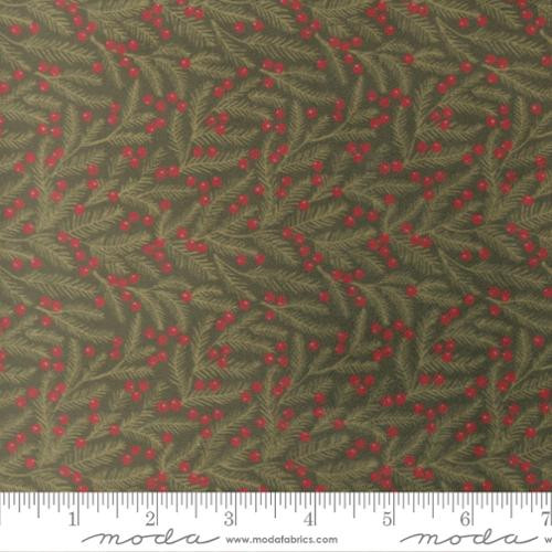 Moda - Quilting Cuddle - Christmas Eve - Pine Needles, Evergreen