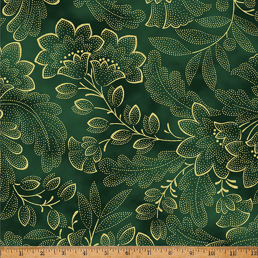 Hoffman California - Crown & Vine - LES Fleurs, Hunter/Gold