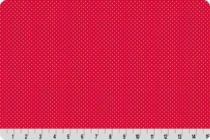 Shannon Fabrics - Quilting Cuddle - Cottage Rose Lane - Bitty Dot, Candy Apple