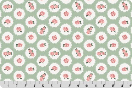 Shannon Fabrics - Quilting Cuddle - Cottage Rose Lane - Brighton, Meadow