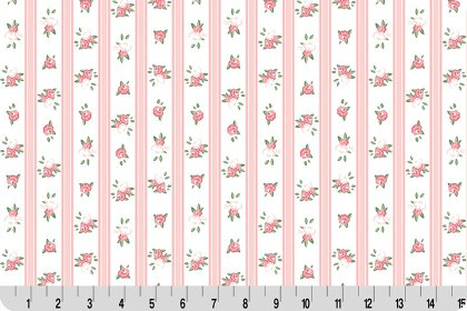 Shannon Fabrics - Quilting Cuddle - Cottage Rose Lane - Nottinghill, Seashell