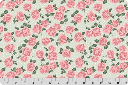 Shannon Fabrics - Quilting Cuddle - Cottage Rose Lane - Briar, Meadow
