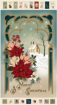 Riley Blake - Christmas Greetings - 24" Christmas Greetings Panel