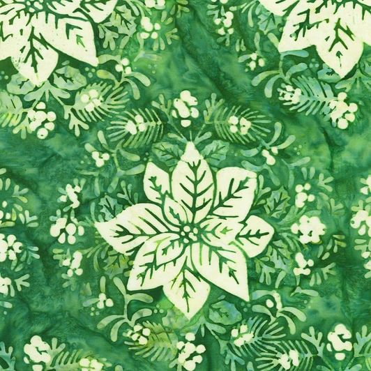 Robert Kaufman - Artisan Batiks: Christmas Cheer, Jade
