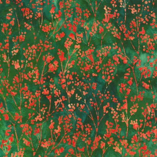 Robert Kaufman - Artisan Batiks: Christmas Cheer, Cypress