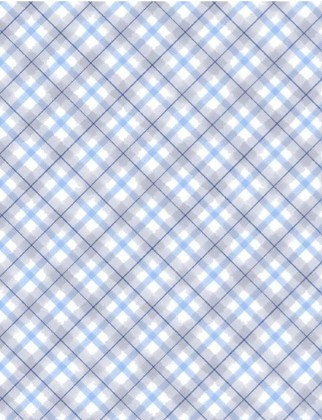 Wilmington Prints - Let it Snow-Man! - Plaid, Multi