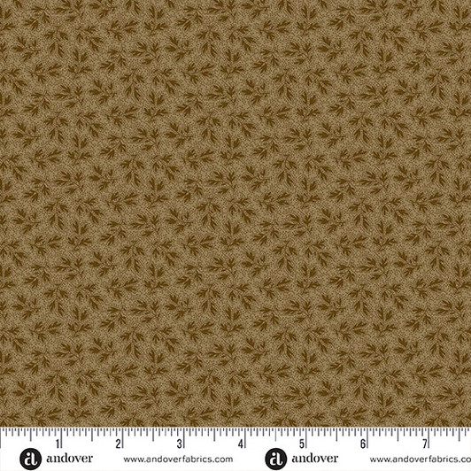 Andover Fabrics - Jingle Bell - Fallen Branch, Hot Cocoa