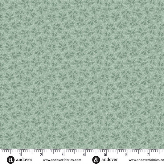 Andover Fabrics - Jingle Bell - Fallen Branch, Vintage Blue