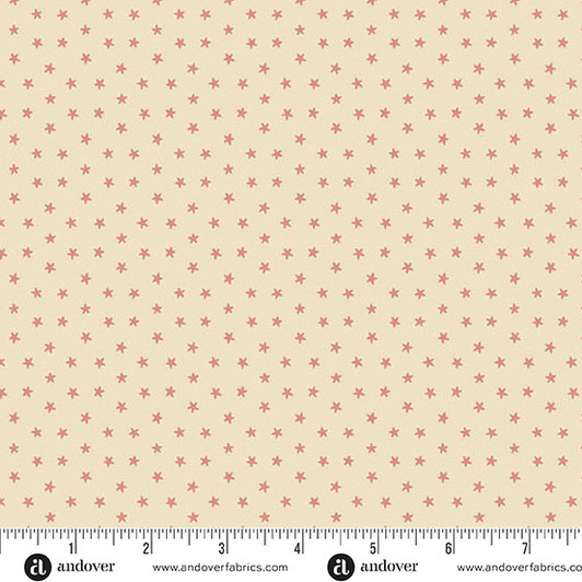 Andover Fabrics - Jingle Bell - Starlight, Pink