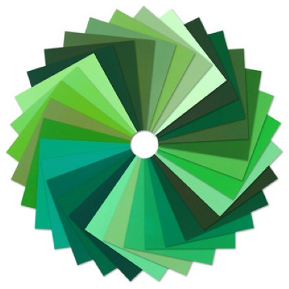 Robert Kaufman - KONA BOM: Color Patchwork Party, Emerald