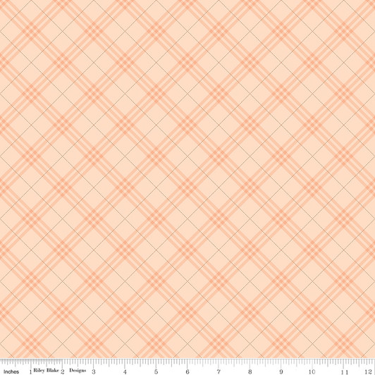 Riley Blake - Coffee Time - Plaid, Shell