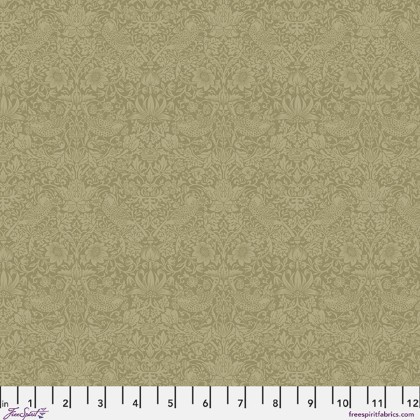 Morris & Co - The Trellis Palette - Tonal Strawberry Thief, Olive Fruit