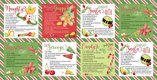 3 Wishes - Happy Alcoholidays - Merry Mixology, Multi