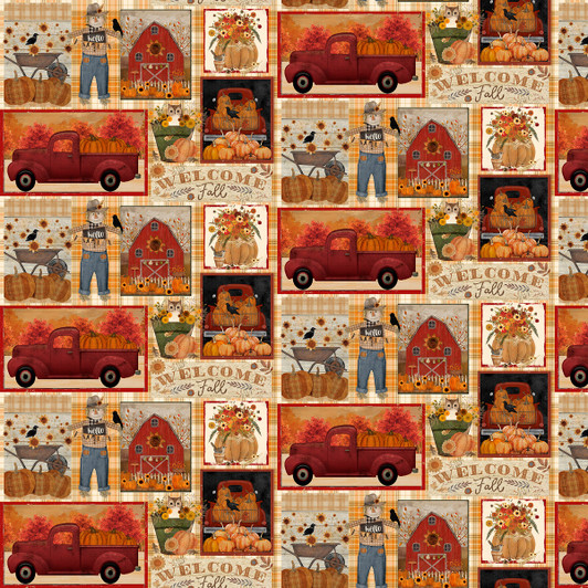 3 Wishes - Homestead Harvest - Homestead Harvest Patch, Multi