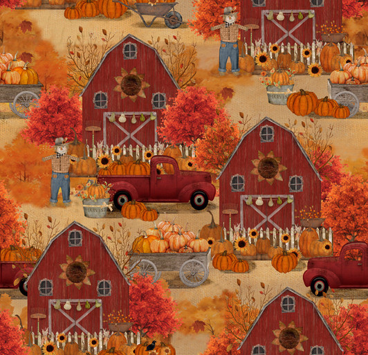 3 Wishes - Homestead Harvest - Red Barn Retreat, Tan