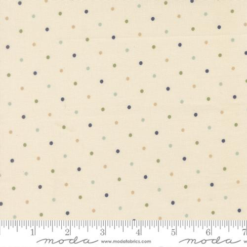 Moda - True Love - Magic Dot Basics, Cream Daydream