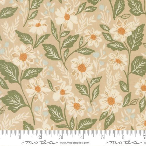 Moda - True Love - Romance Blooms, Oatmeal