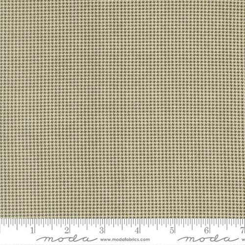 Moda - Joyful Gatherings II - Mini Hounds Tooth, Cloud Evergreen