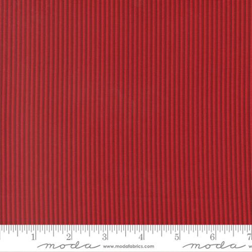 Moda - Joyful Gatherings II - Peppermint Stripes, Crimson