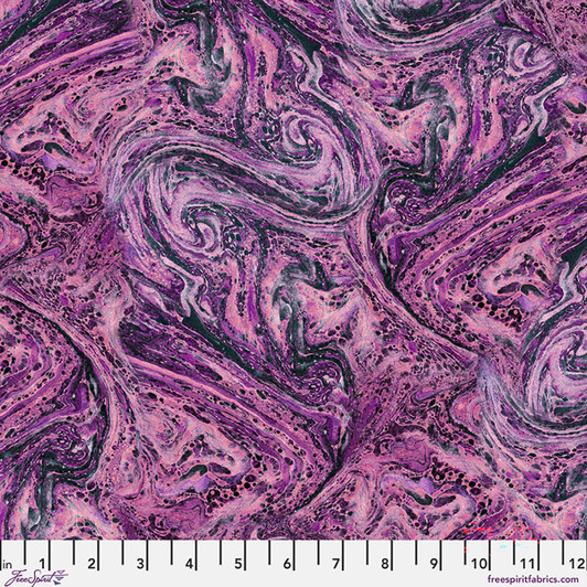 Free Spirit - Tim Holtz - Palette Curated - Marble, Purple